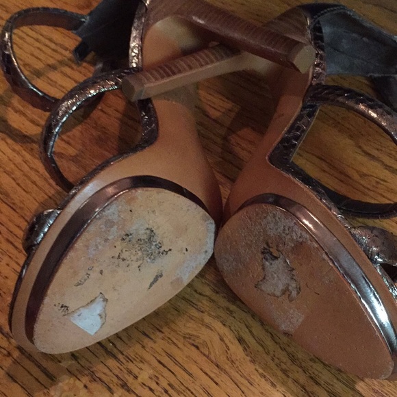 Badgley Mischka Mark and James Malana heels. - Picture 8 of 10